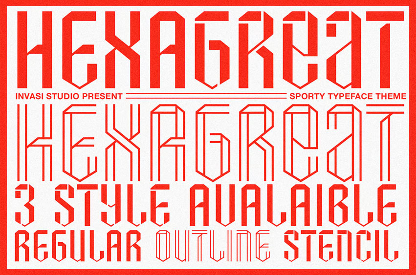 Hexagreat Font