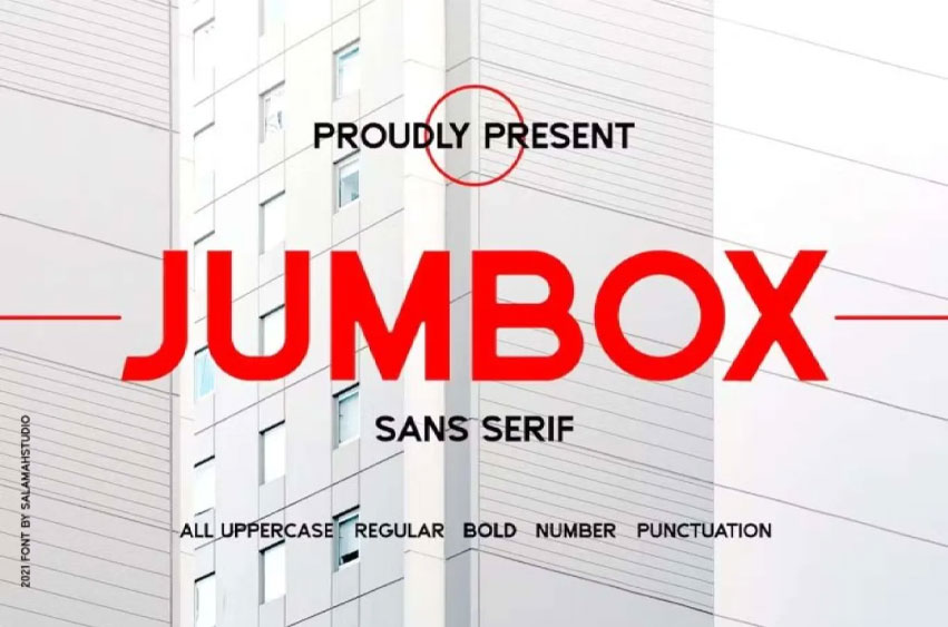 Jumbox Font