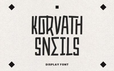 Korvath Sneils Font