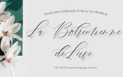 La Bohemienne DeLuxe Font