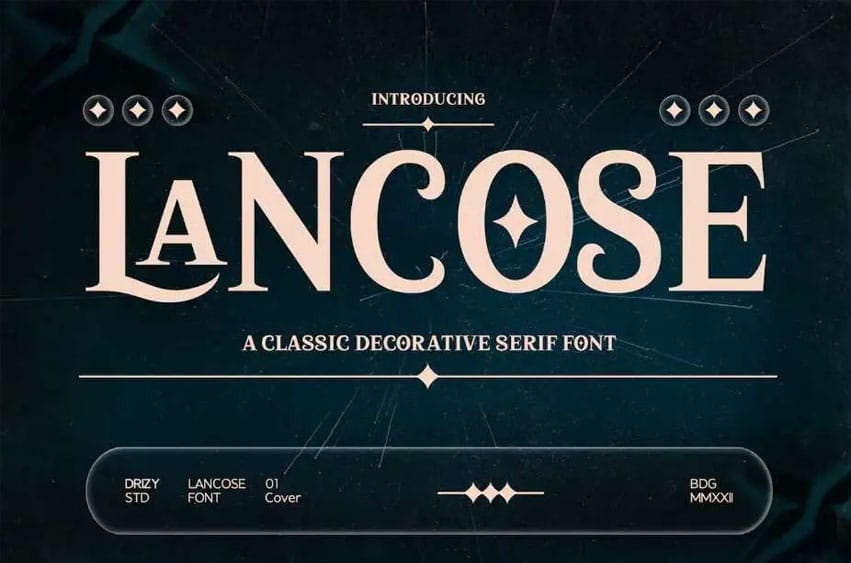 Lancose Font