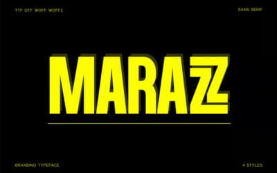 Marazz Font