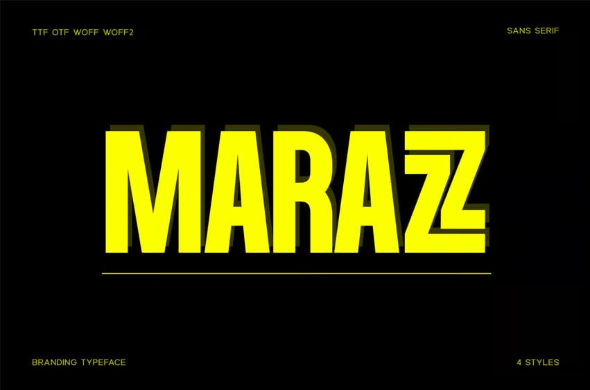 Marazz Font