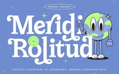 Meridi Rolitud Font