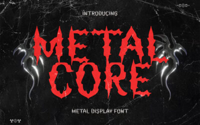 Metalcore Font