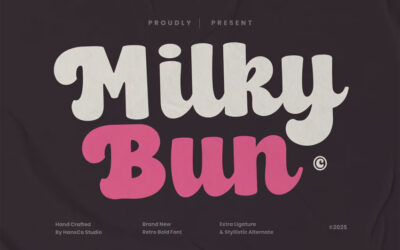 Milky Bun Font