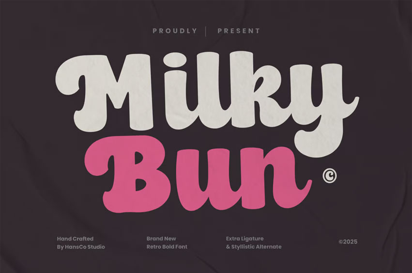 Milky Bun Font