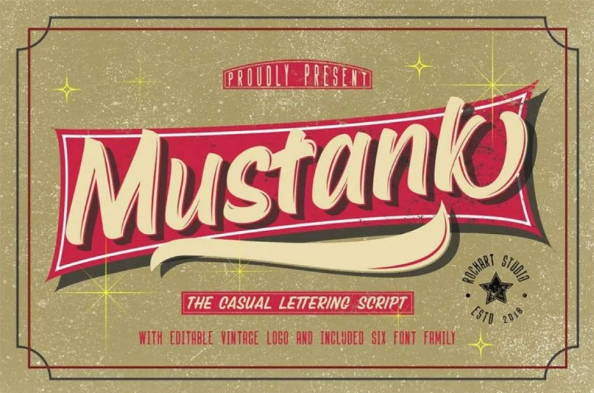 Mustank Font