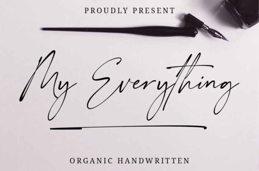 My Everything Font