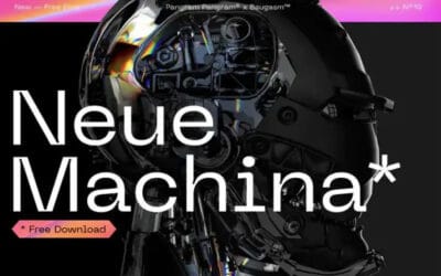 Neue Machina Font
