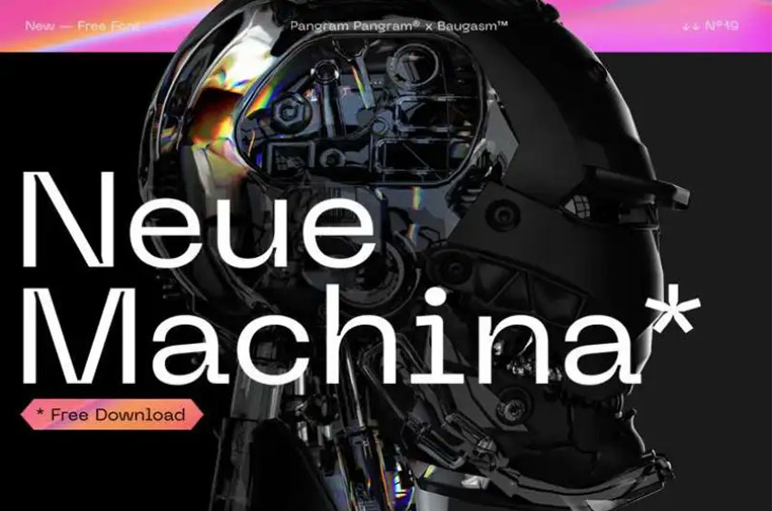 Neue Machina Font