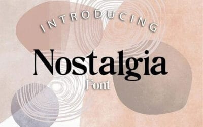 Nostalgia Serif Font