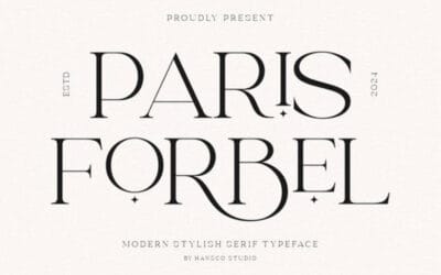 Paris Forbel Font