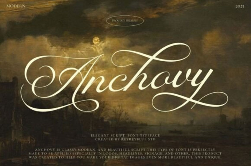 Rb Anchovy Font