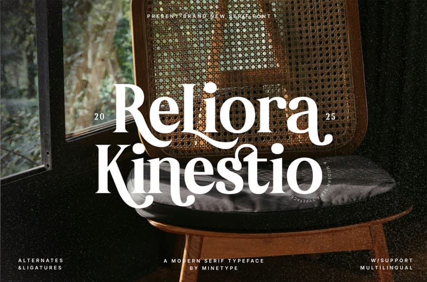 Reliora Kinestio Font