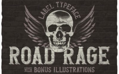 Road Rage Typeface Font