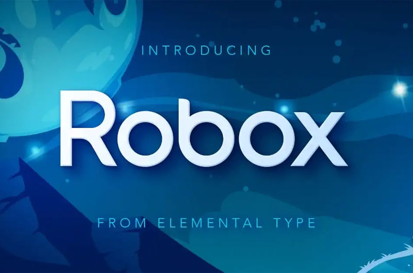 Robox Std Font