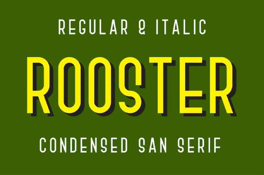 Rooster Font