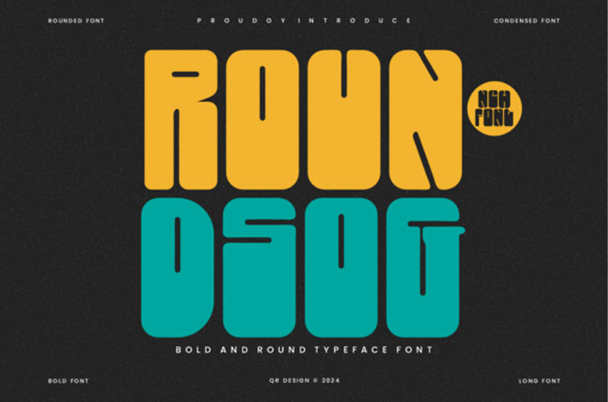 Roundsog Font