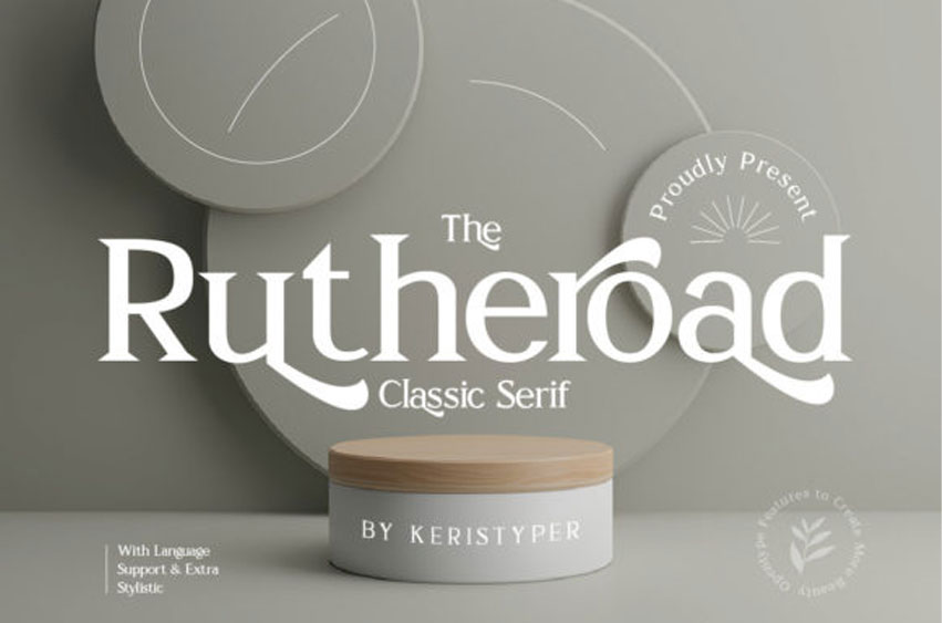 Rutheroad Font