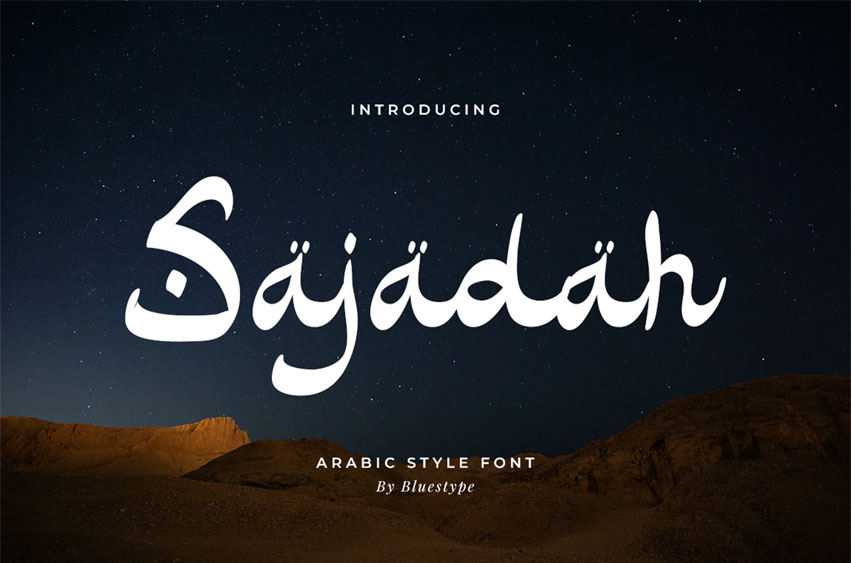 Sajadah Font