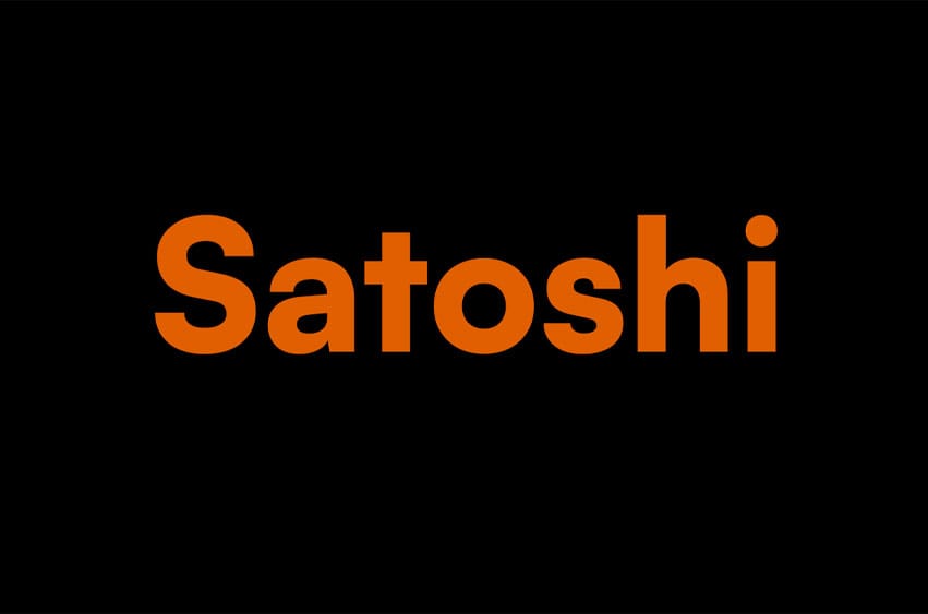 Satoshi Font