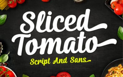 Sliced Tomato Font