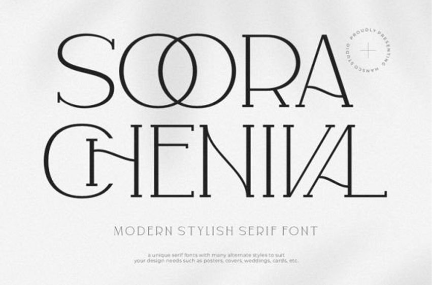 Soora Chenival Font