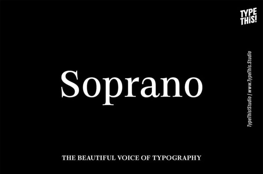 Soprano Font