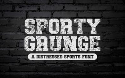 Sporty Grunge Font