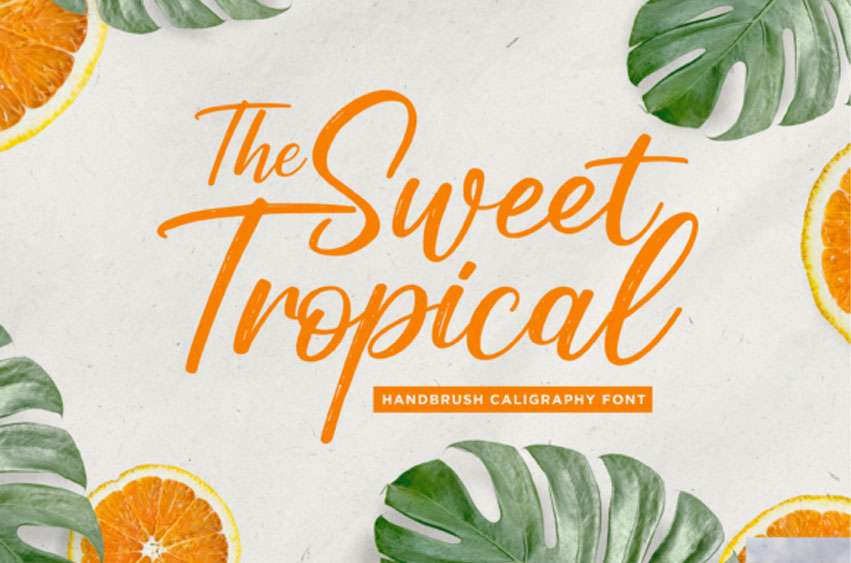 Sweet Tropical Font