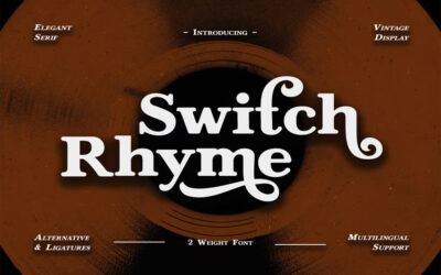 Switch Rhyme Font