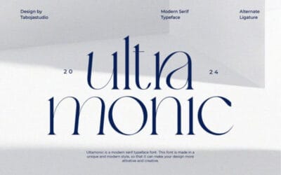 Ultra Monic Font