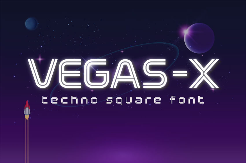 Vegas-X Font