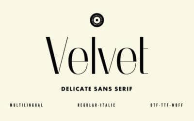 Velvet Font