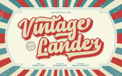 Vintage Lander Font
