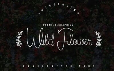 Wild Flower Font