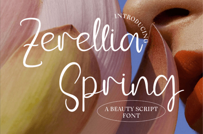 Zerellia Spring Font