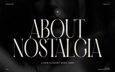 About Nostalgia Font