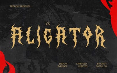Aligator Font