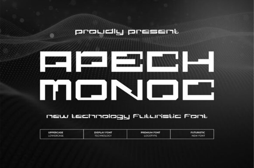 Apech Monoc Font