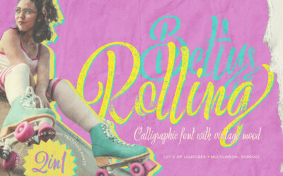 Bettys Rolling Font