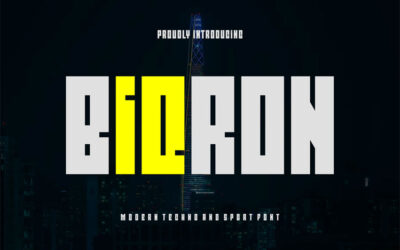 Biqron Font