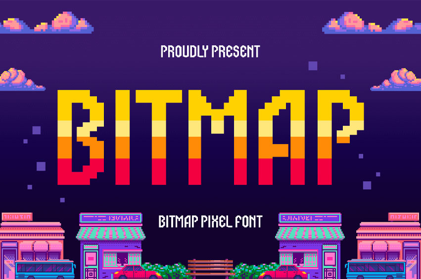 Bitmap Pixel Font