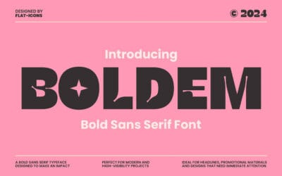 Boldem Font