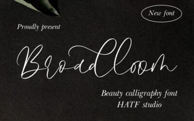 Broadloom Font