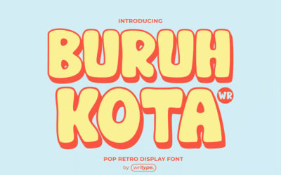 Buruh Kota Font