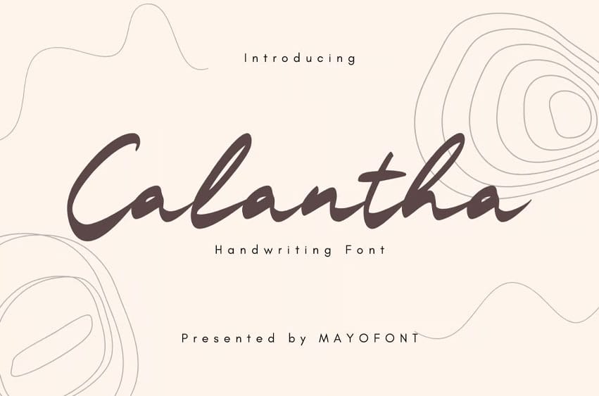 Calantha Font