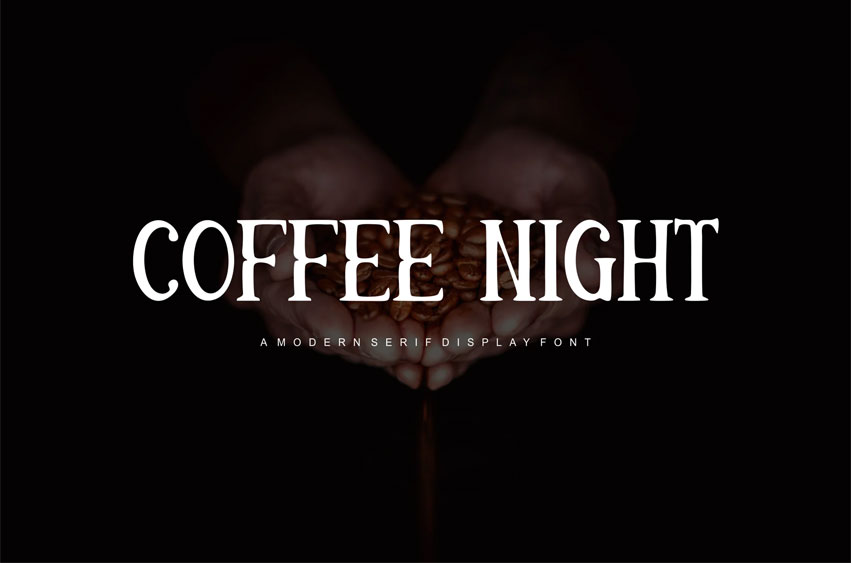 Coffee Night Font