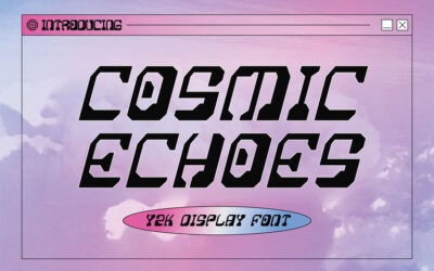 Cosmic Echoes Font